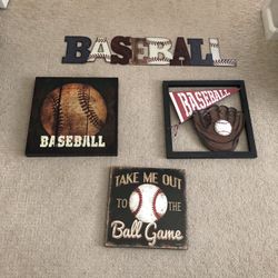 Baseball Room Decor 
