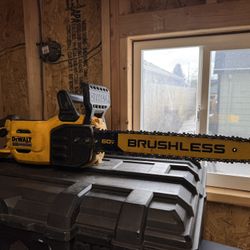 Dewalt 60V MAX Cordless Chainsaw, 18 in, Tool Only