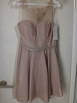 3 Rose Gold Dama Dress