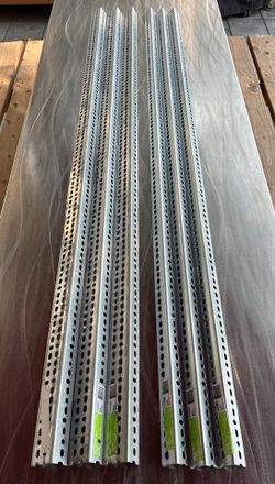 Everbilt - Zink Plated Slotted Angle (6 pieces, 2 different sizes)