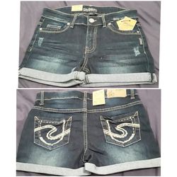 Silver Brand Girls Jean Shorts size 14