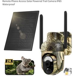 4G Hunting & Trail Solar Powered Camera 
