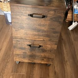 Wooden Filing Cabinet