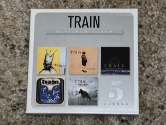 Train Platinum Album with 5 CD’s ($20 for all)