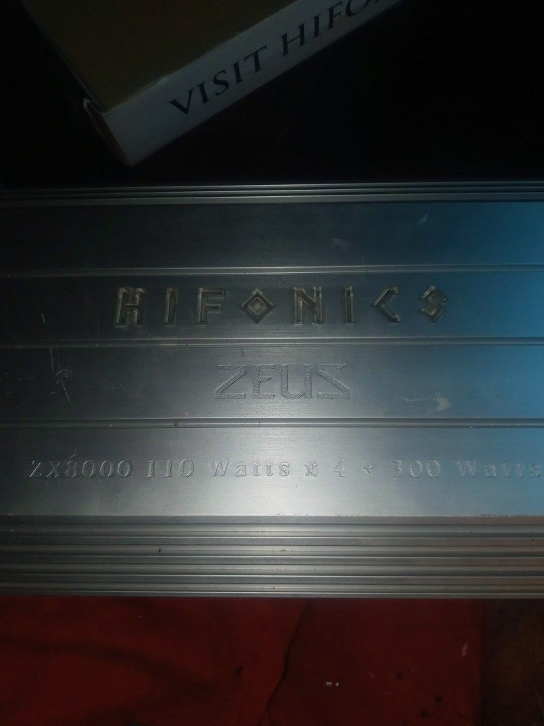 Hifonics 5 Channel Amp Zx8000