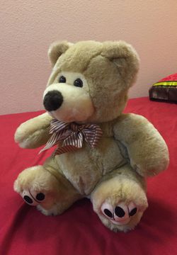 Brown bear plush toy