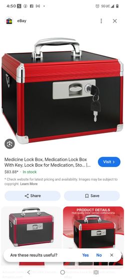 Pink Lock Box