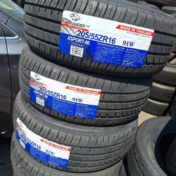 ATLANDER NEW FOR TIRES $350 //205/55/16