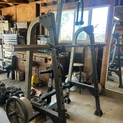 Squad Bech Press Rack
