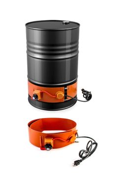 Drum heater barrel band