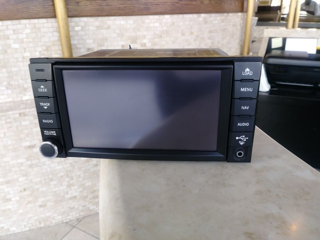 Its a Rosen entertainment's system with navigation and Bluetooth it was in my jeep