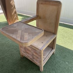 Craftsman wooden Desk. 