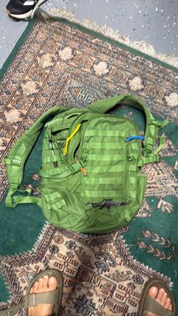 Green Tactical MOLLE Backpack