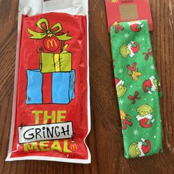 Grinch Sock And Bandanna