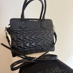 🖤 Karl Lagerfeld Quilted Tote Bag