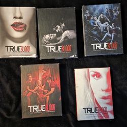 True Blood DVDs Seasons 1-5