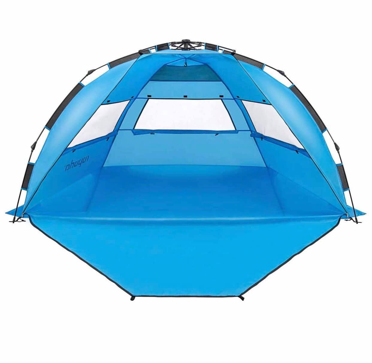 Brand New Pop Up Beach Tent - Easy to Set Up, Portable Beach Shade with UPF 50+ UV Protection for Kids & Family POP UP BEACH TENT - Raise in seconds