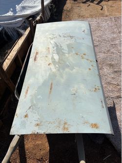 65 66 mustang coupe trunk lid with latch