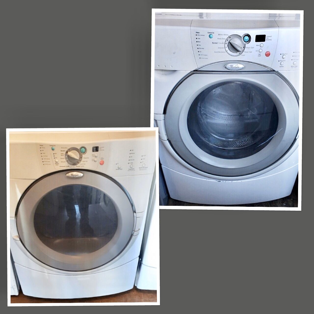 Whirlpool Duet Front Load Washer Dryer - Can Be Stacked! Large Tubs! Guaranteed! Whirlpool Duet Front Load Washing Machine & Electric Dryer! 3.5