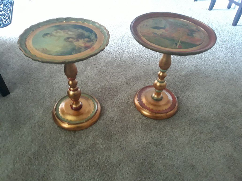2 Neiman Marcus End Tables
