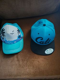Baseball caps Catalina and California