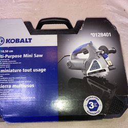 Kobalt (Lowes) Mini Saw, In Box Used Once