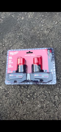 Milwaukee m12 battery’s 3.0
