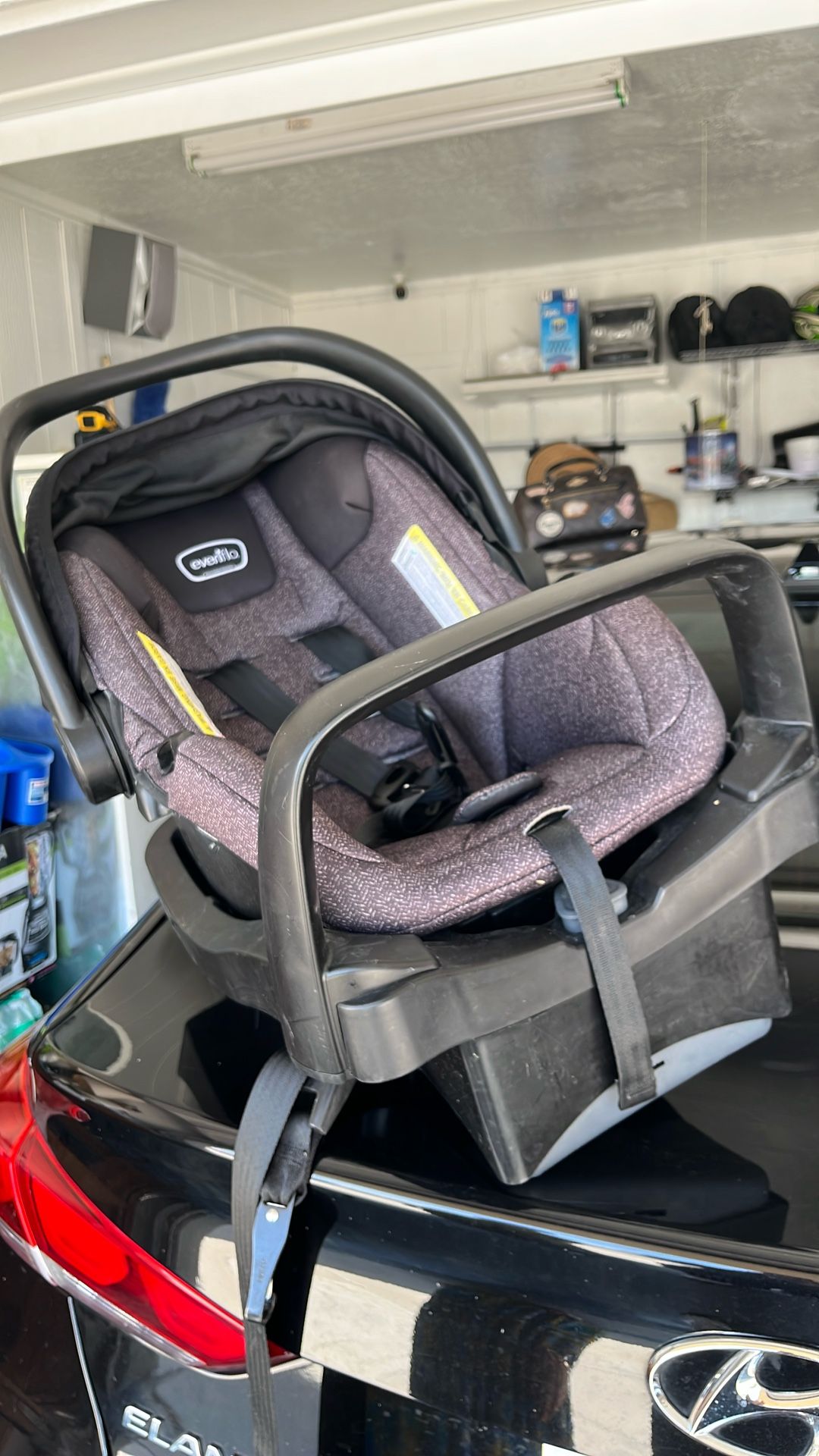 Porta Bebé Para Ponerse En El Carro
