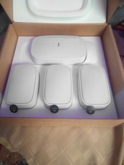 Complete smart AC hub kit comfort filter and water leak sensors