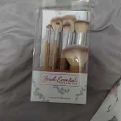 New Set Of Makeup Brushes 