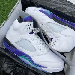 New Air Jordan 5 “Grape” Size 14M