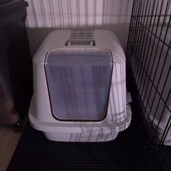 Covered Litter Box