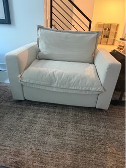Homebody reclining chair - Coconut Linen