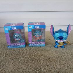 Stitch funko pop lot of 3 Funko Pop! Animation