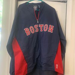 Large authentic Brand Boston Windbreaker 