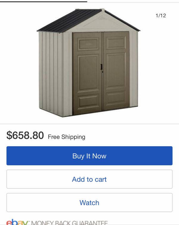 Rubbermaid 4x7 shed for Sale in Lakeland, FL - OfferUp