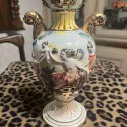 Capodimonte Porcelain Vase