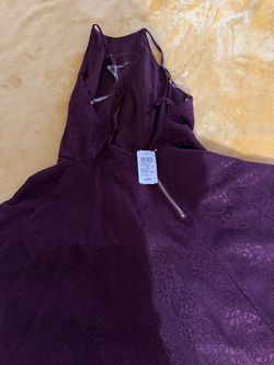 NWT, Size S, Burgundy Dress