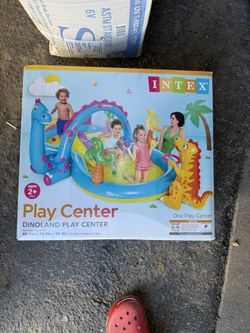 Play Center Dinoland Water Slide