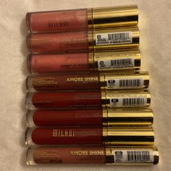 Amore Shine Lip Color,by MILANI ….5 Colors#02,03,04,05,&07