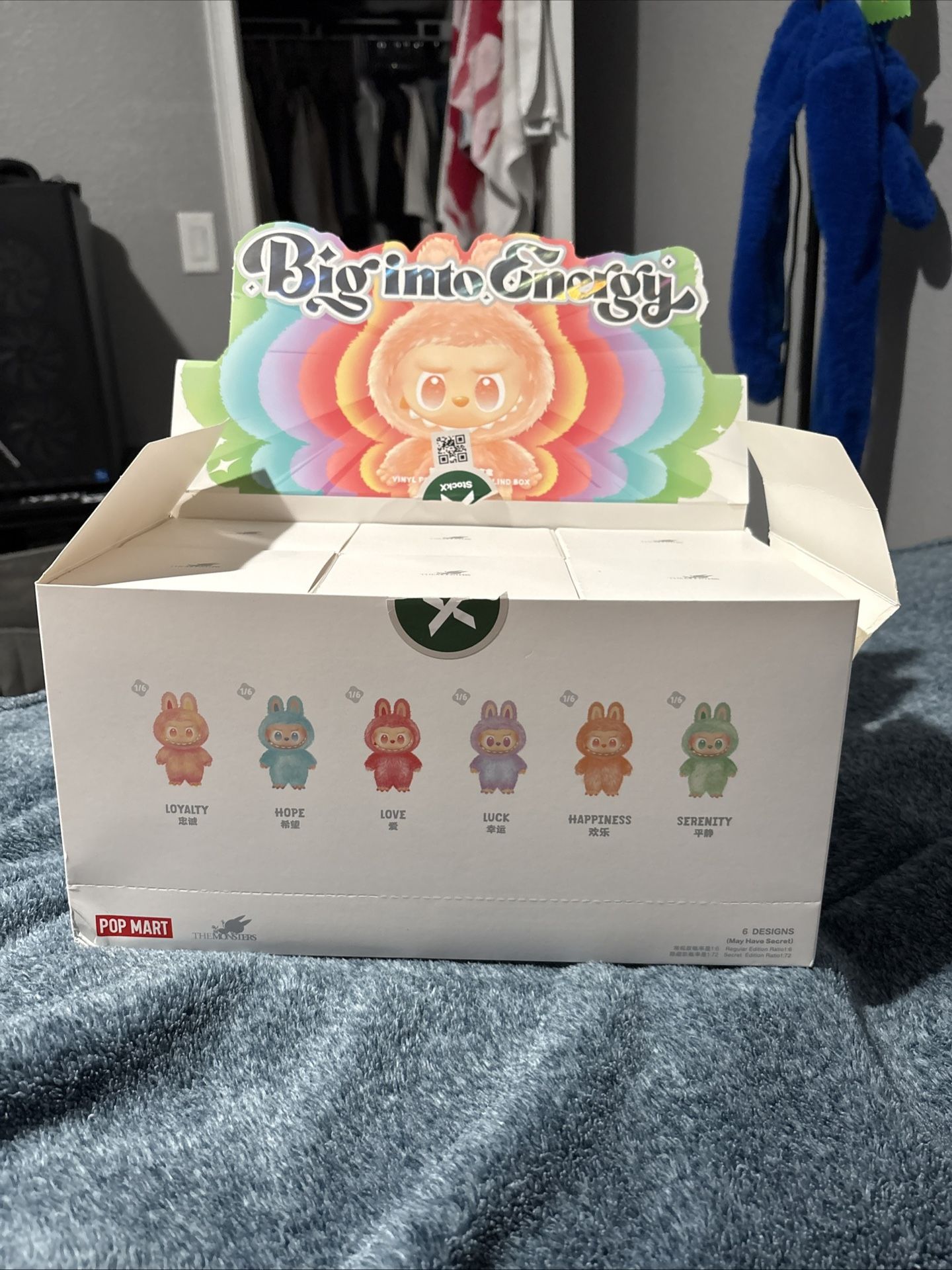 Big Into Energy Labubu authentic