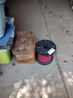 Brand New 2 Rolls, 1,000 Ft Each Roll 305 Fiberoptic Telephone Wire 