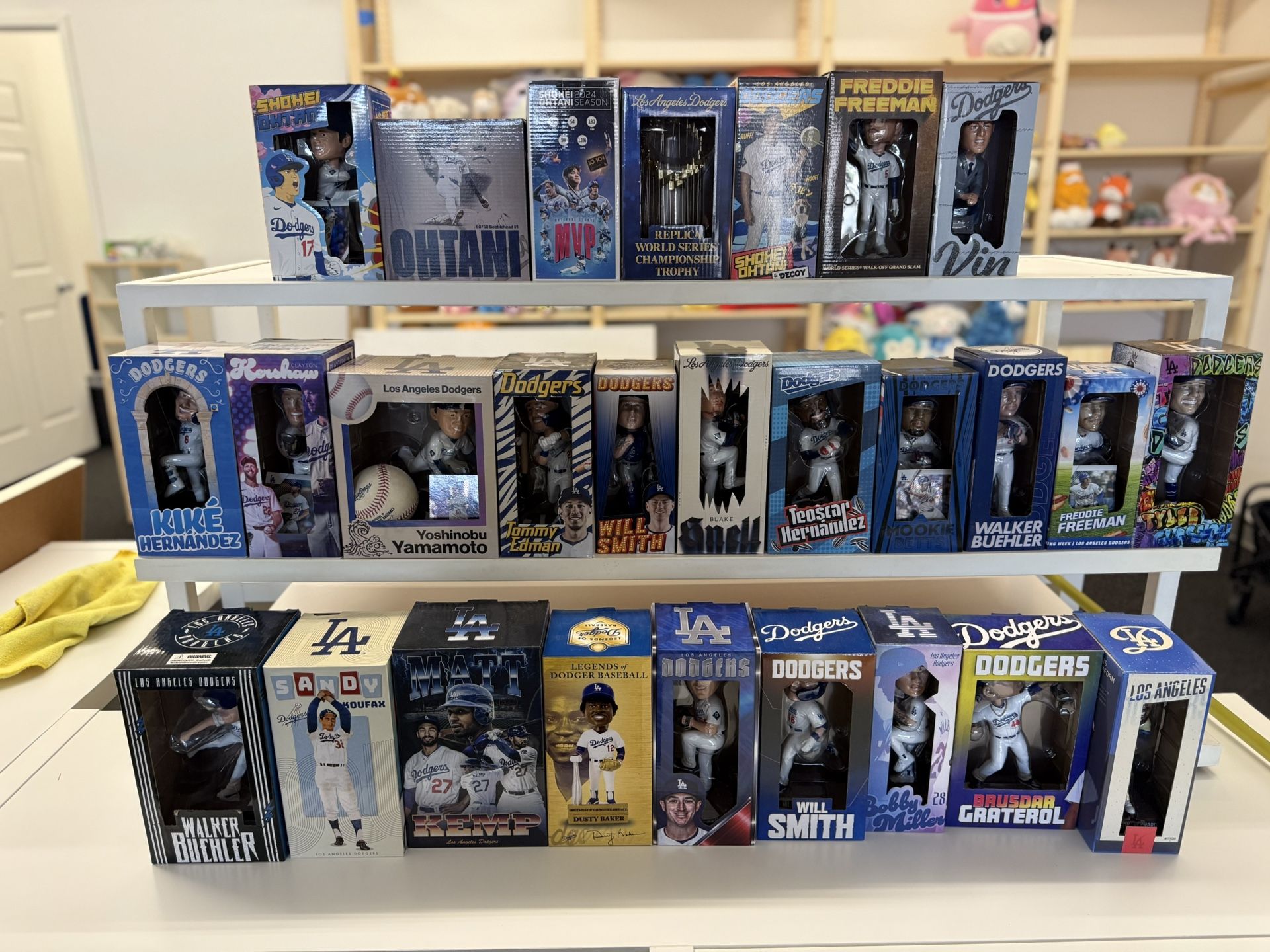 Dodger Bobble Head Collection