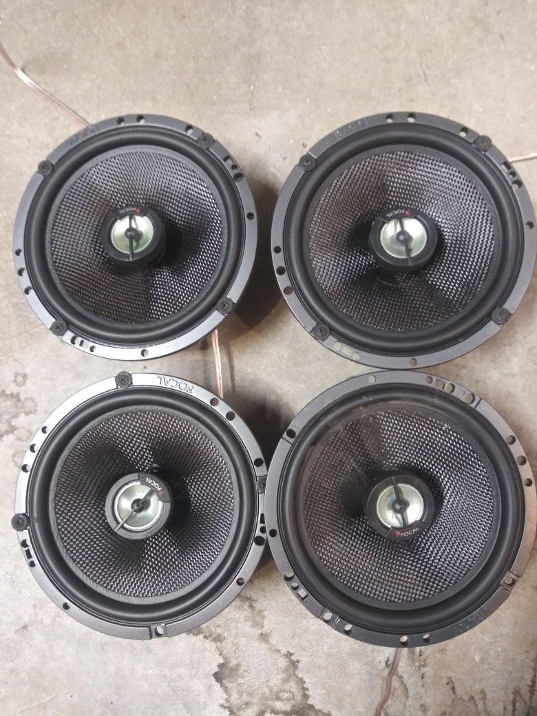 4 Focal Access 165 CA1 6.5-Inch Coaxial Speakers