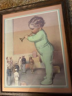 (2) Prints by Bessie Pease Gutman (framed)