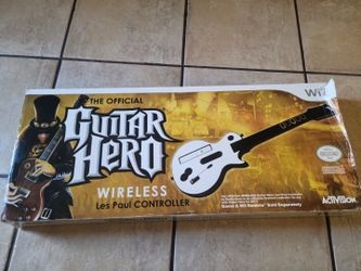 Wii guitar hero (Les Paul)