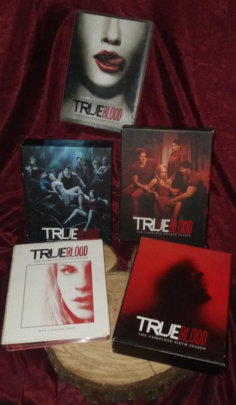 TV Series HBO Original Series "True Blood" 1, 3, 4, 5, & 6 on DVD