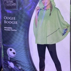 Oogie Boogie Hooded Poncho