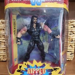 Jakks 1997 WWF Ripped & Ruthless Undertaker Wrestling Action Figure 