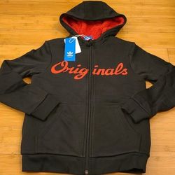 Adidas Hoodie Jacket Size M And L For Kids 